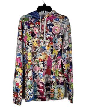 Azuki Cartoon Fashion Hoodie Sweatshirt XL All Over Print Cartoon Anime